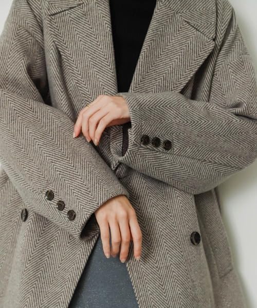 SINSE OF PLACE チェスターコート APOZi collection ダブルスーパー